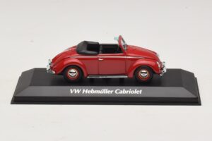 Volkswagen Hebmuller Καμπριολέ Κόκκινο Maxichamps 1:43 940052131 Μέταλλο