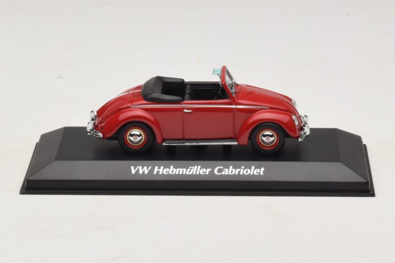 Volkswagen Hebmuller Καμπριολέ Κόκκινο Maxichamps 1:43 940052131 Μέταλλο