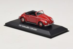Volkswagen Hebmuller Καμπριολέ Κόκκινο Maxichamps 1:43 940052131 Μέταλλο - εικόνα 3 από 5