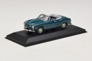 Volkswagen Karmann Ghia Καμπριολέ Σκούρο Μπλε Minichamps 1:43 GHIA001 Μέταλλο - εικόνα 2 από 5