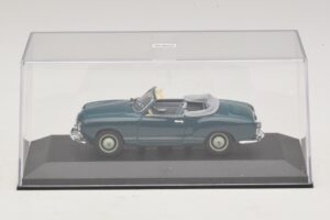 Volkswagen Karmann Ghia Καμπριολέ Σκούρο Μπλε Minichamps 1:43 GHIA001 Μέταλλο - εικόνα 4 από 5