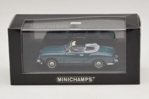 Volkswagen Karmann Ghia Καμπριολέ Σκούρο Μπλε Minichamps 1:43 GHIA001 Μέταλλο - εικόνα 5 από 5