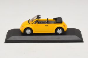 Volkswagen New Beetle Καμπριολέ Κίτρινο Minichamps 1:43 BEETLE002 Μέταλλο