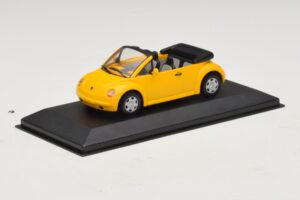 Volkswagen New Beetle Καμπριολέ Κίτρινο Minichamps 1:43 BEETLE002 Μέταλλο - εικόνα 2 από 5