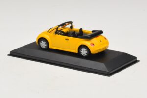 Volkswagen New Beetle Καμπριολέ Κίτρινο Minichamps 1:43 BEETLE002 Μέταλλο - εικόνα 3 από 5