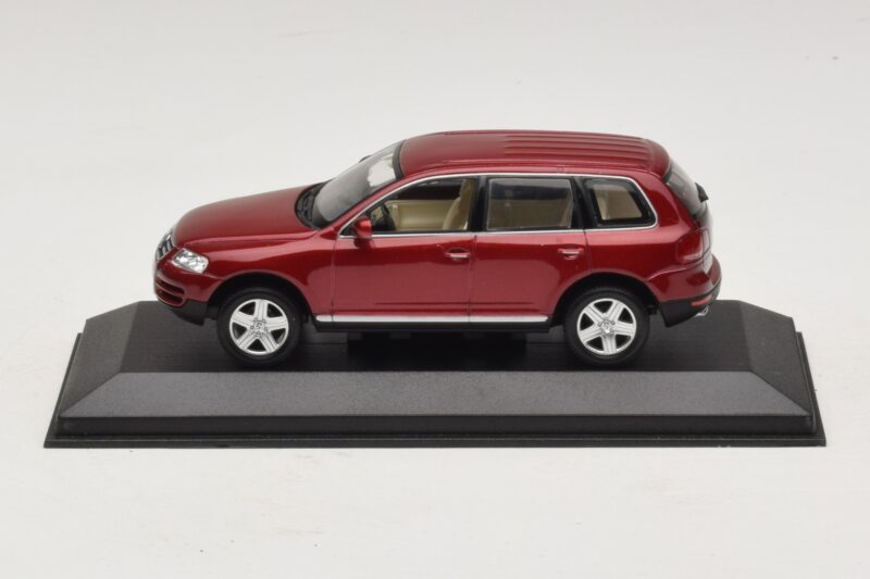 Volkswagen Touareg 7L Κόκκινο Minichamps 1:43 TOUAREG003 Μέταλλο