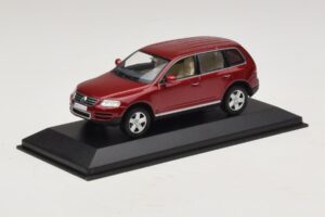 Volkswagen Touareg 7L Κόκκινο Minichamps 1:43 TOUAREG003 Μέταλλο - εικόνα 2 από 5