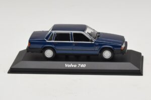 Volvo 740 Dark Blue Metallic Maxichamps 1:43 940171701 Μέταλλο